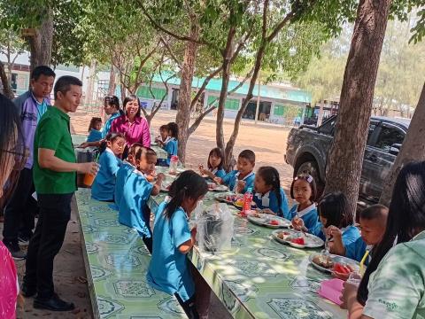 คณะกรรมการติดตามตรวจสอบและประเมินผลการดำเนินโครงการอาหารกลางวันของ โรงเรียน ในสังกัด.ลุมปุ๊ก ประจำปีงบประมาณ 2568