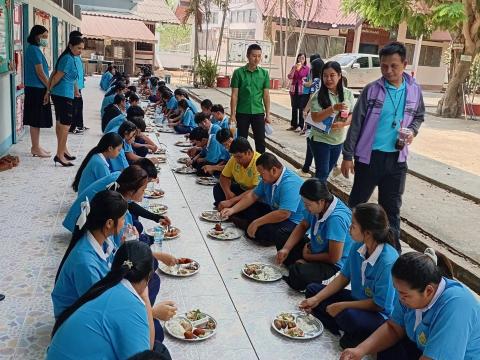 คณะกรรมการติดตามตรวจสอบและประเมินผลการดำเนินโครงการอาหารกลางวันของ โรงเรียน ในสังกัด.ลุมปุ๊ก ประจำปีงบประมาณ 2568