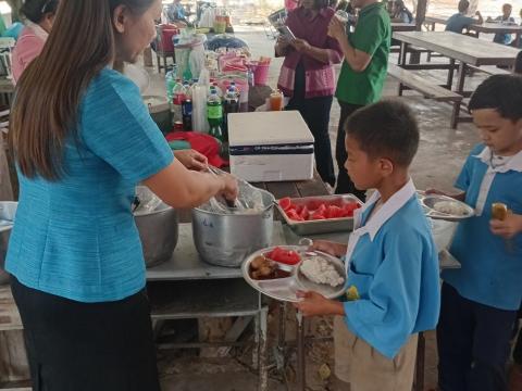 คณะกรรมการติดตามตรวจสอบและประเมินผลการดำเนินโครงการอาหารกลางวันของ โรงเรียน ในสังกัด.ลุมปุ๊ก ประจำปีงบประมาณ 2568