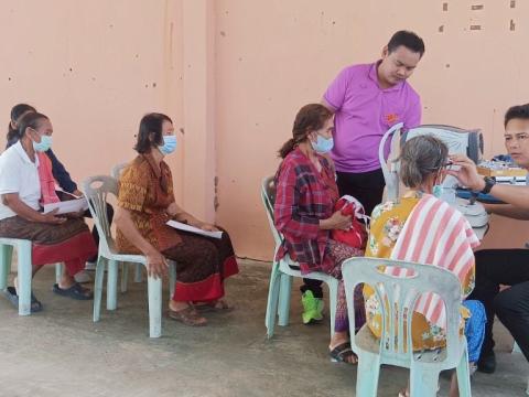 โครงการตรวจคัดกรองโรคทางตาและแก้ไขความผิดปกติด้านการมองเห็น ผู้สูงอายุ ประจำปีงบประมาณ พ.ศ. 2568