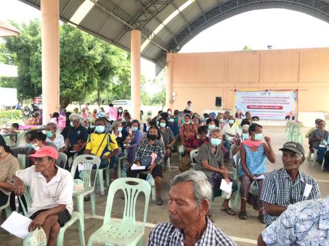 โครงการตรวจคัดกรองโรคทางตาและแก้ไขความผิดปกติด้านการมองเห็น ผู้สูงอายุ ประจำปีงบประมาณ พ.ศ. 2568